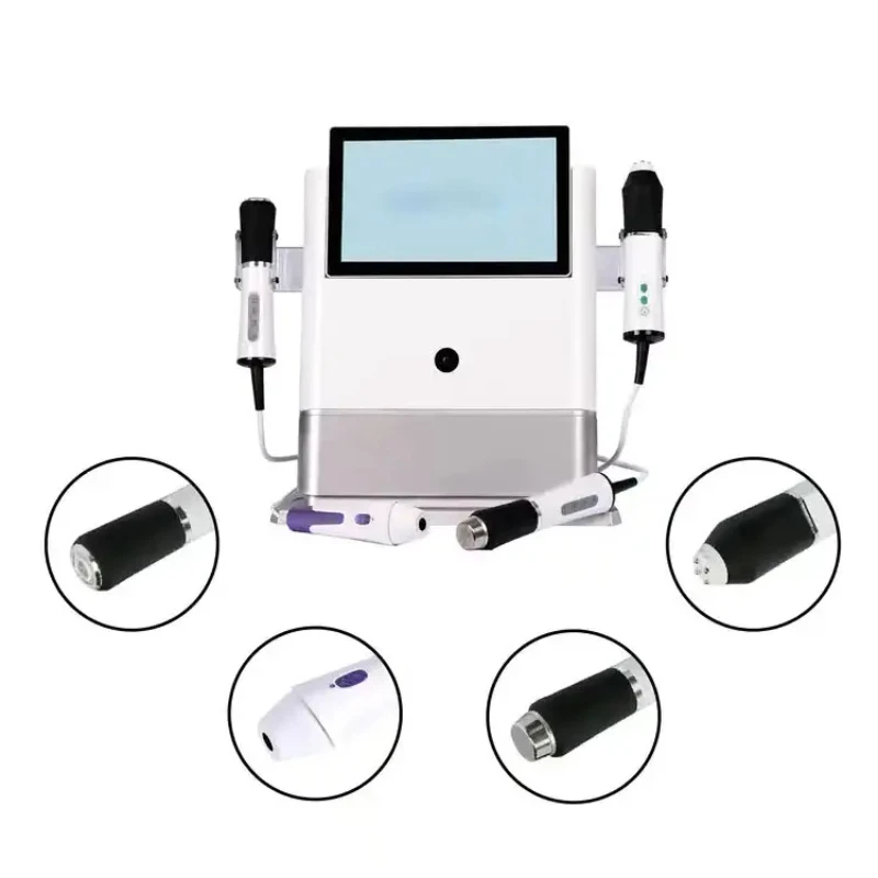 New 4 In 1 Super Facial Skin Analysis Analyzer Jet Peel Facial Oxygene Co2 Bubble Oxygenation Facial New Pods Capsule A