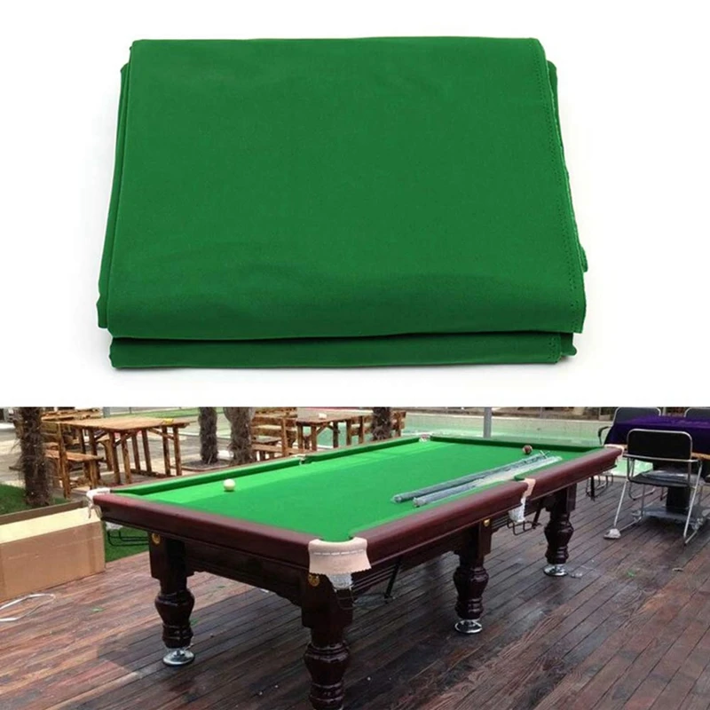 8Ft Pool Table Felt Cloth Billiard Protector With 6 Cloth Strips Used For Clubs,Bars