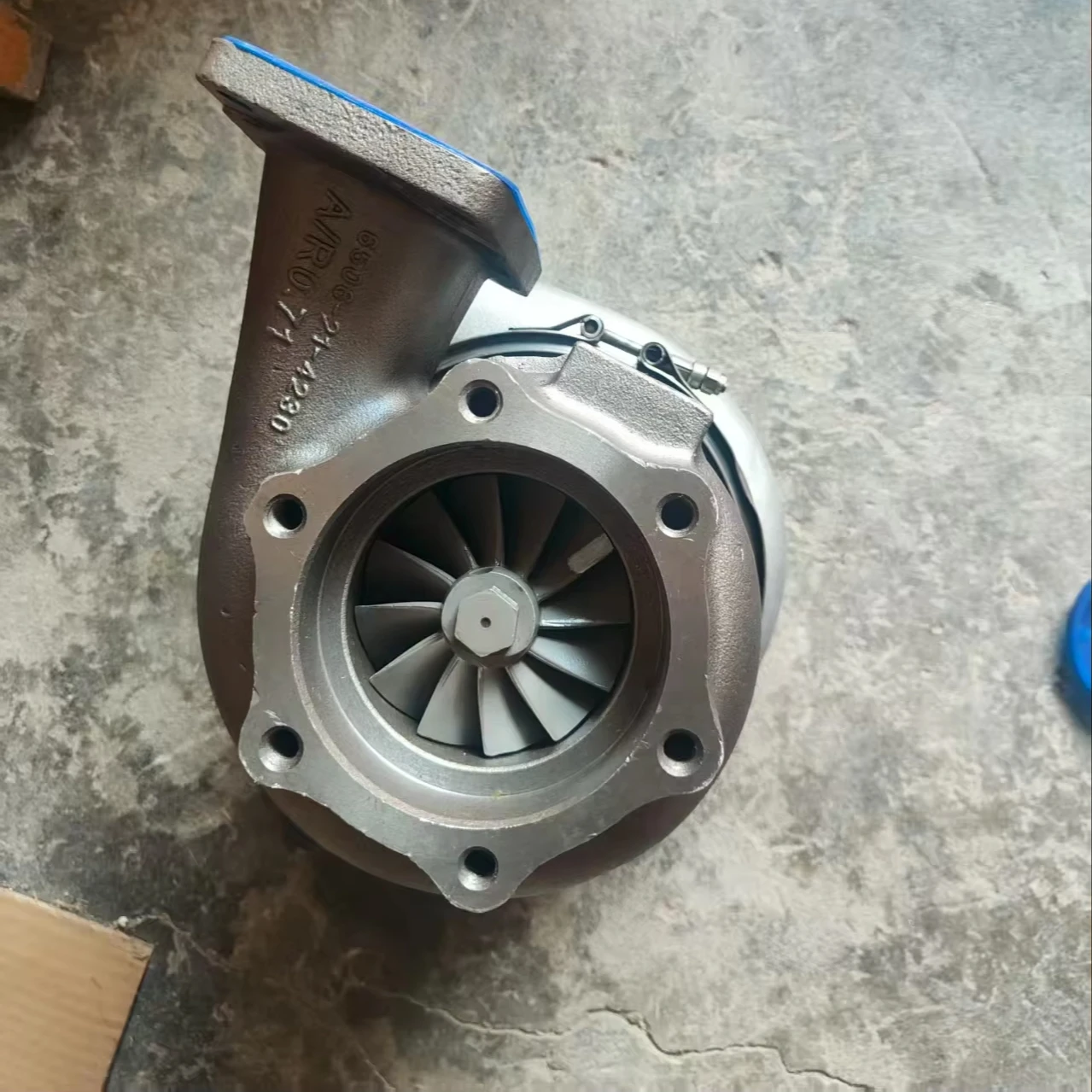 

6506-21-5010 6506215010 Турбокомпрессор погрузчика в сборе для колесного погрузчика WA470-6, запасные части для строительной техники