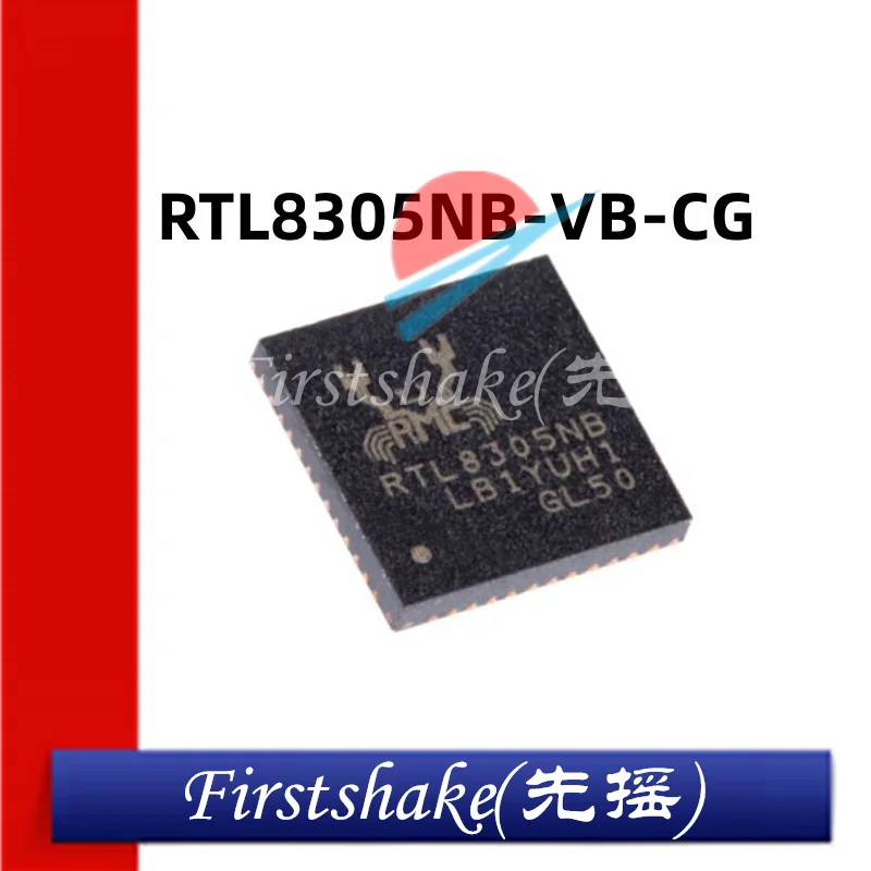 5Pcs New Original RTL8305NB-VB-CG QFN48 RTL8305NB Ethernet Controller IC Chip