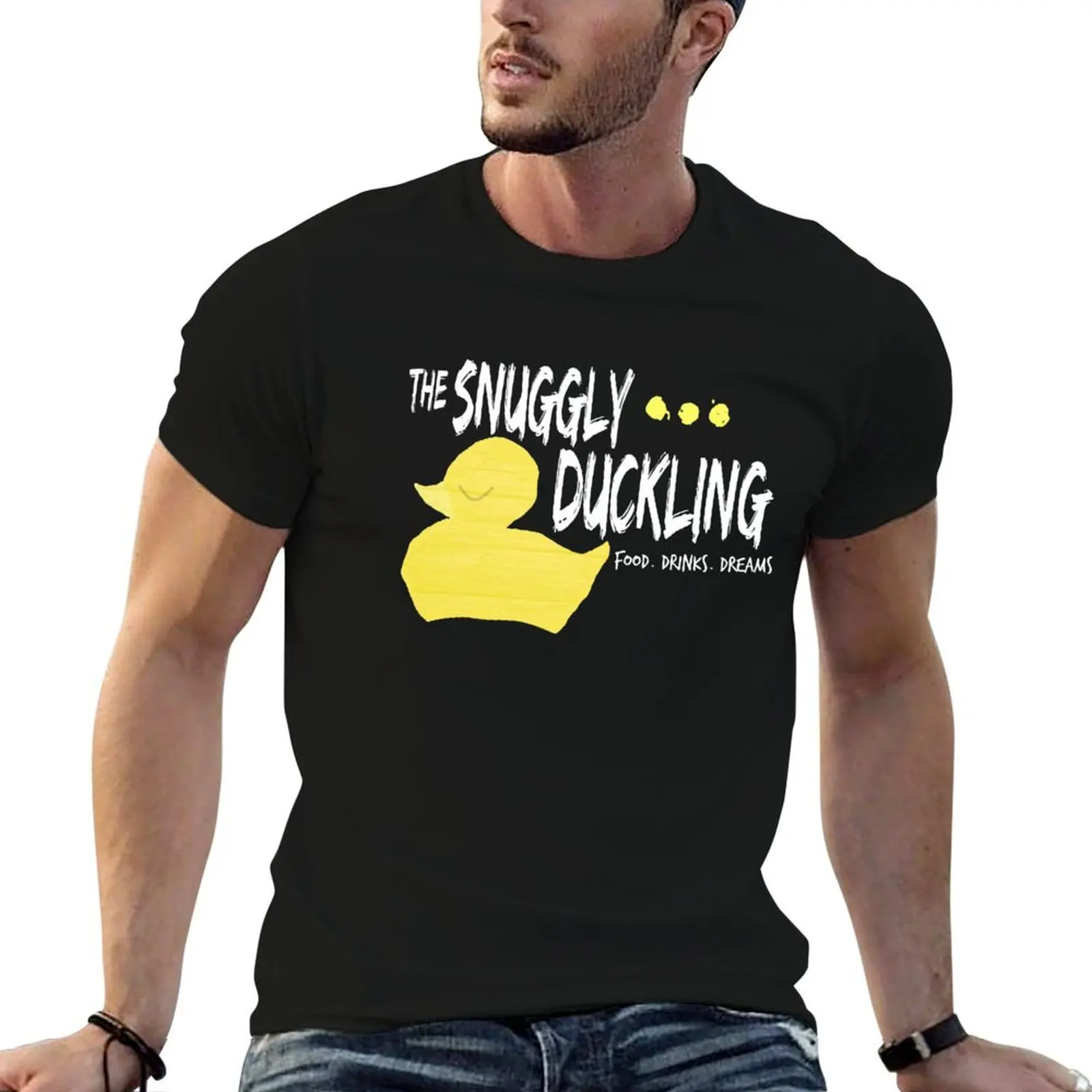 

men for - shirts Snuggly T-Shirt shirt t man t man Duckling The casual WHITE