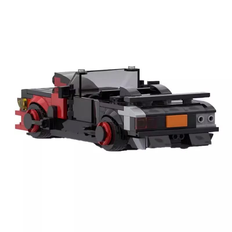 BACK TO FUTURE Series Speed Champions Building Blocks Display Rack Racing Vehicle Truck Train DIY Bricks Toys Dr Brickheadz