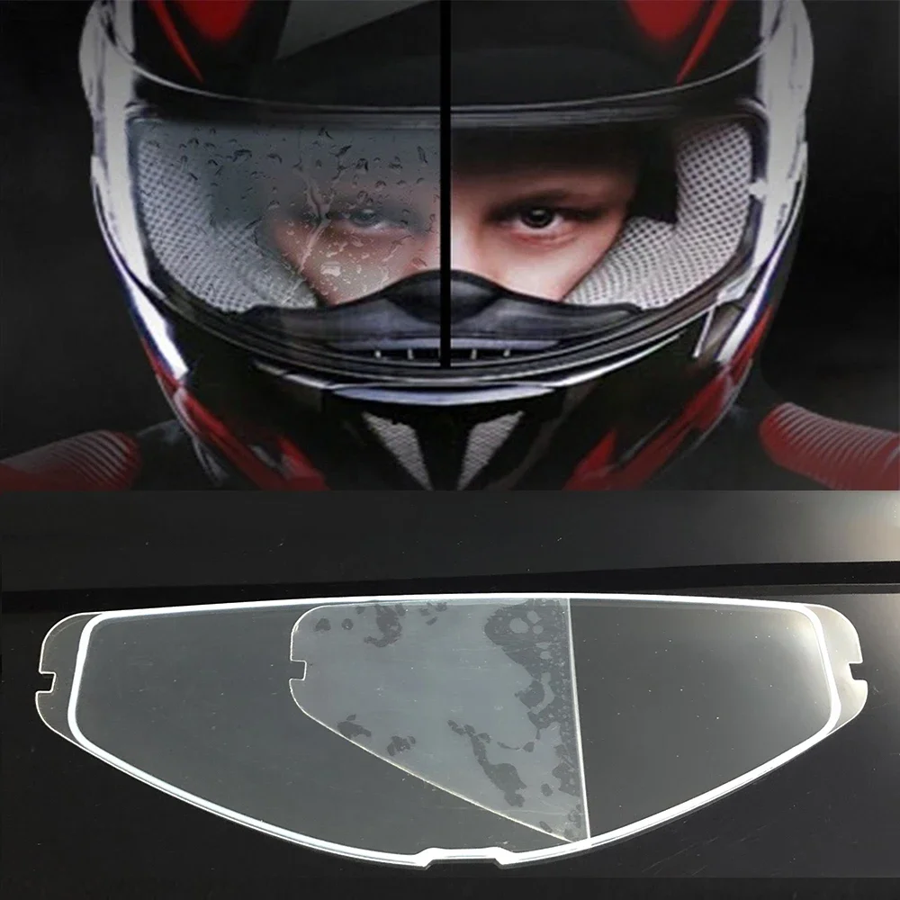 

high quality Motorcycle Helmet Lens clear Anti-fog patch for AGV K6 K6S visor Anti-fog Film