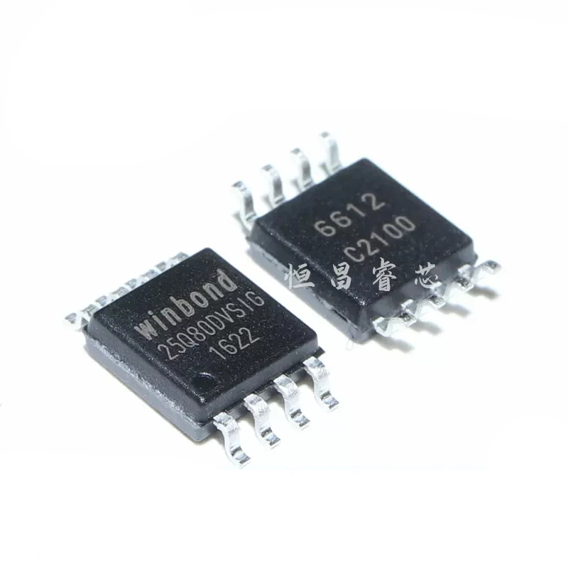 Flash W25Q80DVSIG Original 8Mbits SOP8 8M, serigrafia, 25Q80DVSIG, novo, 5pcs