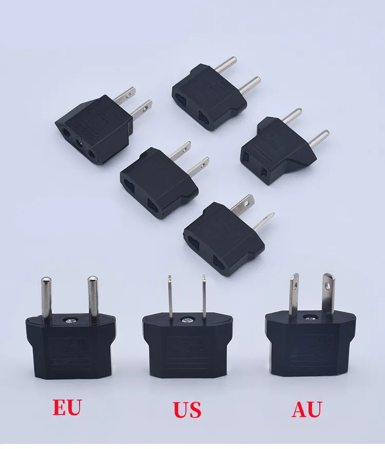 1PCS European US AU EU Plug Adapter American Japan China US To EU Euro Travel Power Adapter Plug Outlet Converter Socket