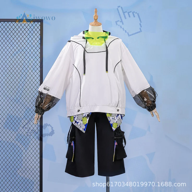 

Arknights Game Mizuki Cosplay Costume Full Set Uniform RolePlay Halloween Carnival Party Women Men Outfit
