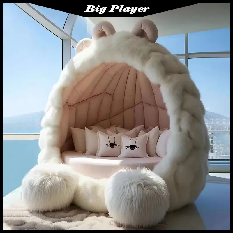 Castle Muebles Mobili per hotel Letto grande per bambini Design di lusso Testiera Camera da letto Letto moderno e unico alla moda