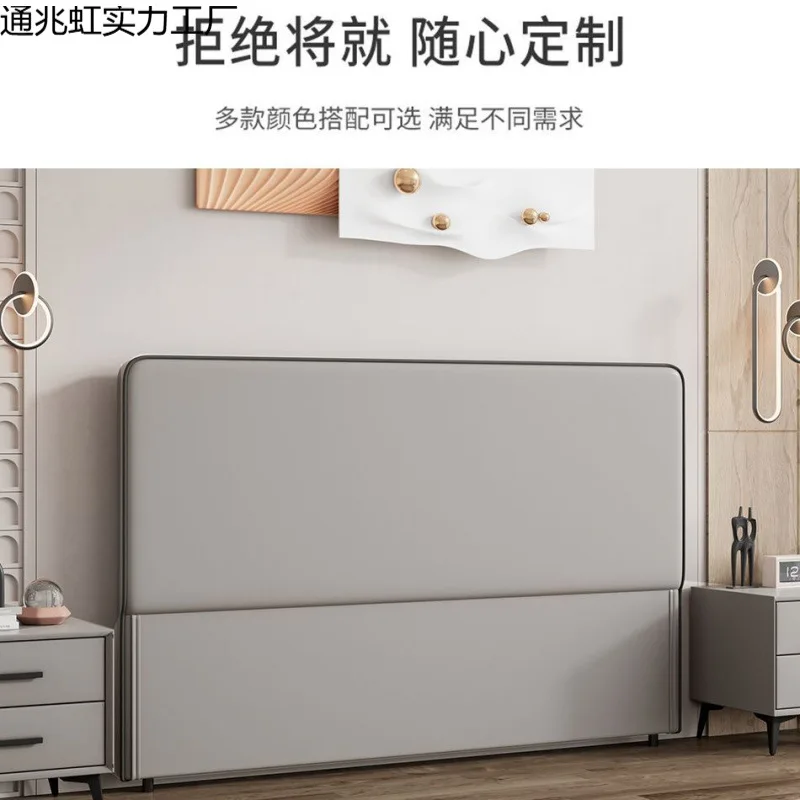 Bedside single buy floor French floor soft backrest Internet celebrity new solid wood single double single bedside home floor