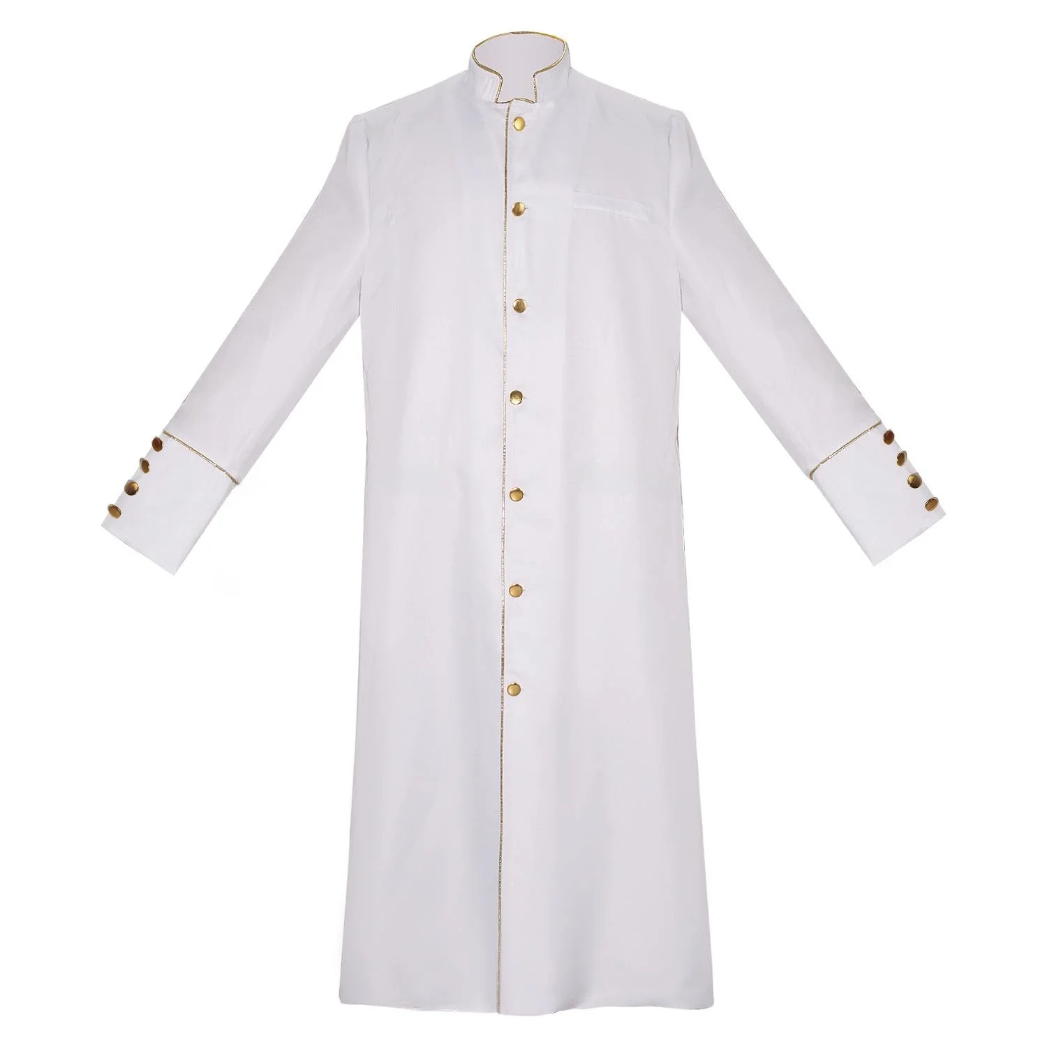 

Medieval Priest Robe loween Stage Performance Costume Church Chorus Le Coat Outerwear Women's Ethnic Faion