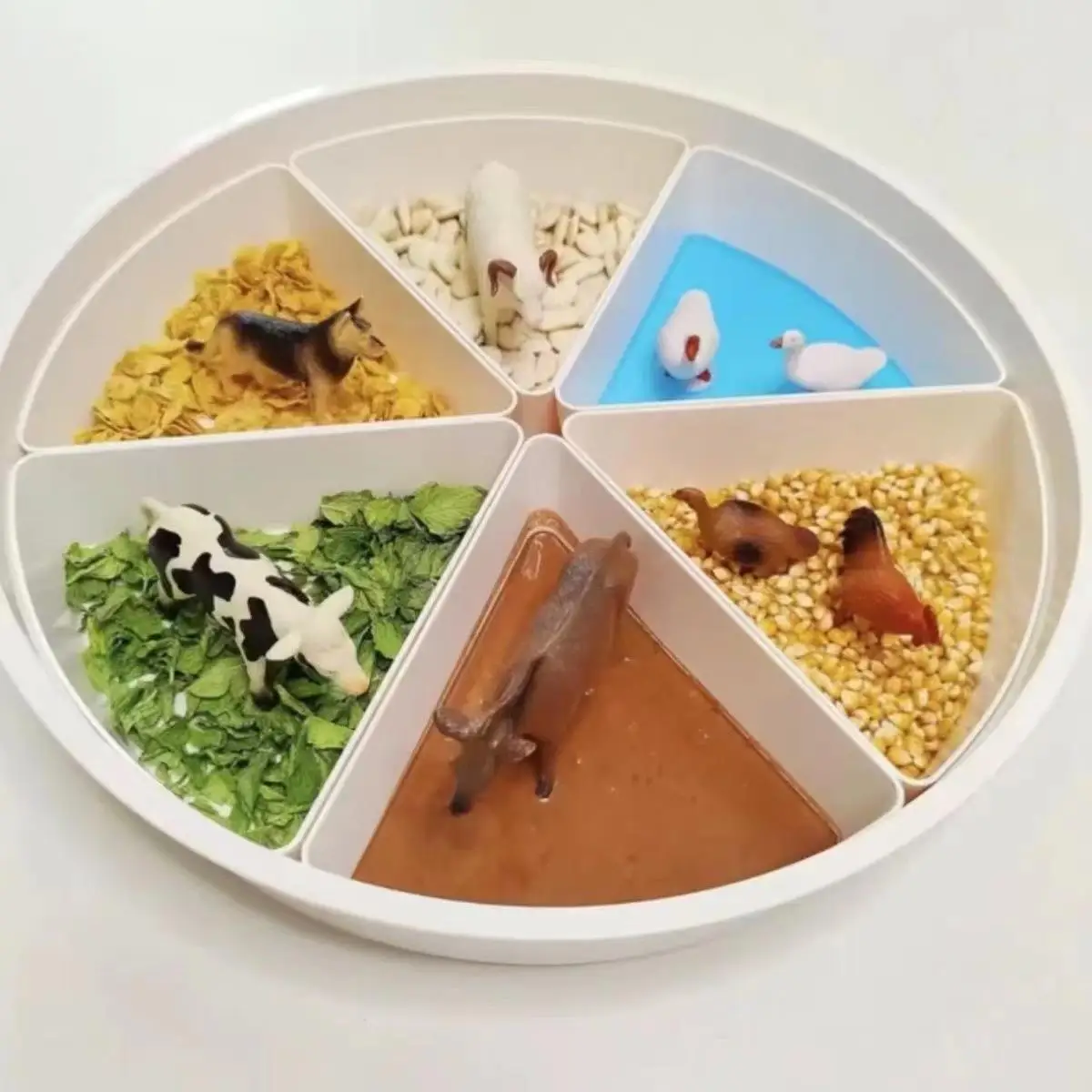 

Sensory Bin Early Eon Game Small World id Board Kindergarten Enlightenment Toys Teaching Aids Children's Playset