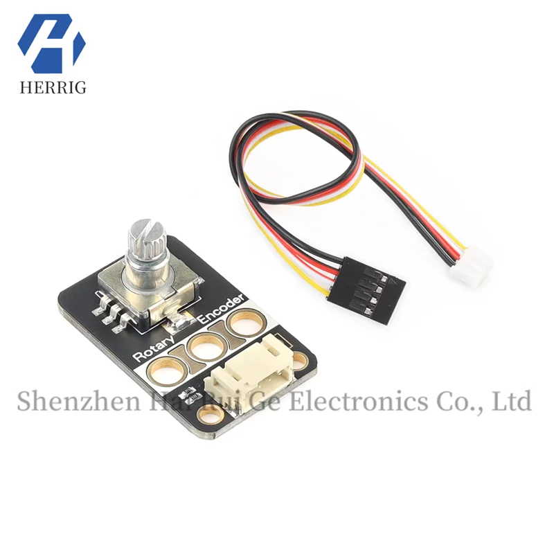 Sensor posisi rotary encoder YFROBOT EC11AB kompatibel dengan papan kontrol Arduino dengan lubang blok bangunan