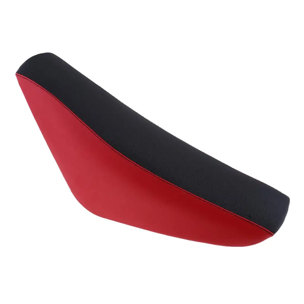 Flat Tall Foam Seat High Density Foam Motorcycle Solo Saddle Bike Chair for Pit Bike 110cc 125cc 140cc Trail Use