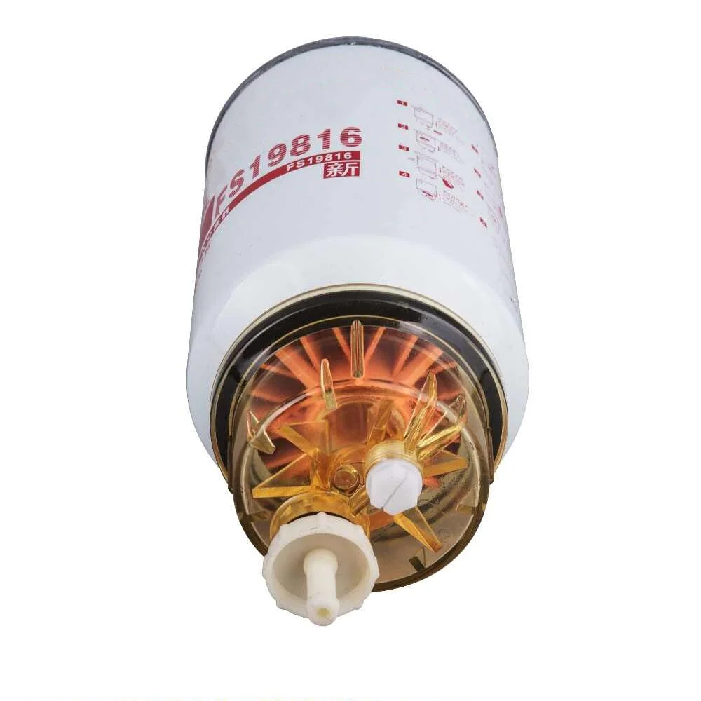 FS19816 Fuel Filter With Cup FS19922 Diesel Filter Element 53C0436 For Engine Parts Fuel Water Separator