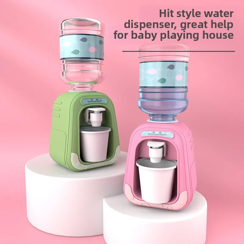 Children's play house simulation water dispenser toy mini beverage machine drinking water household toy activity small giveaway