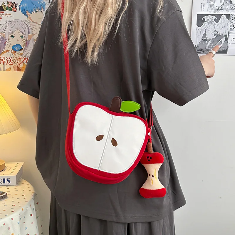 

2025 Многофункциональная милая сумка на плечо Apple Hello Kitty, стильный мини-рюкзак под мышками для женщин, модный кошелек через плечо