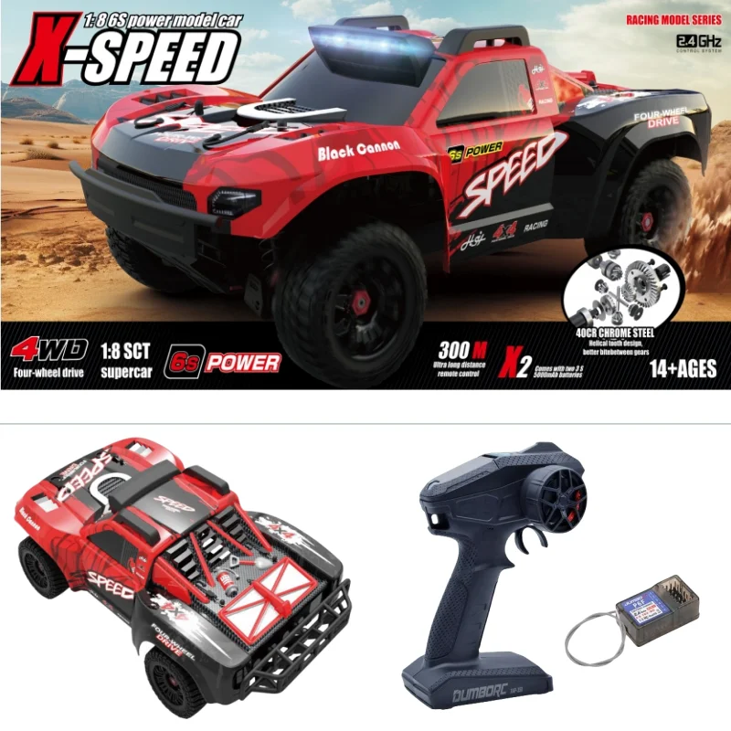 

HPRC F31 1:8 Rc Car Professional Short Card Remote Control Car RTR Off Road 2.4GHz 4x4 Rc Drift Climbing Car Toy Gift For Boys