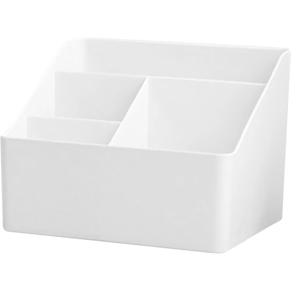 

Large Capacity ganizer White Porcelain Pen Storage Box Multi Functional Office Supplies Holder Office ganization Box Desk