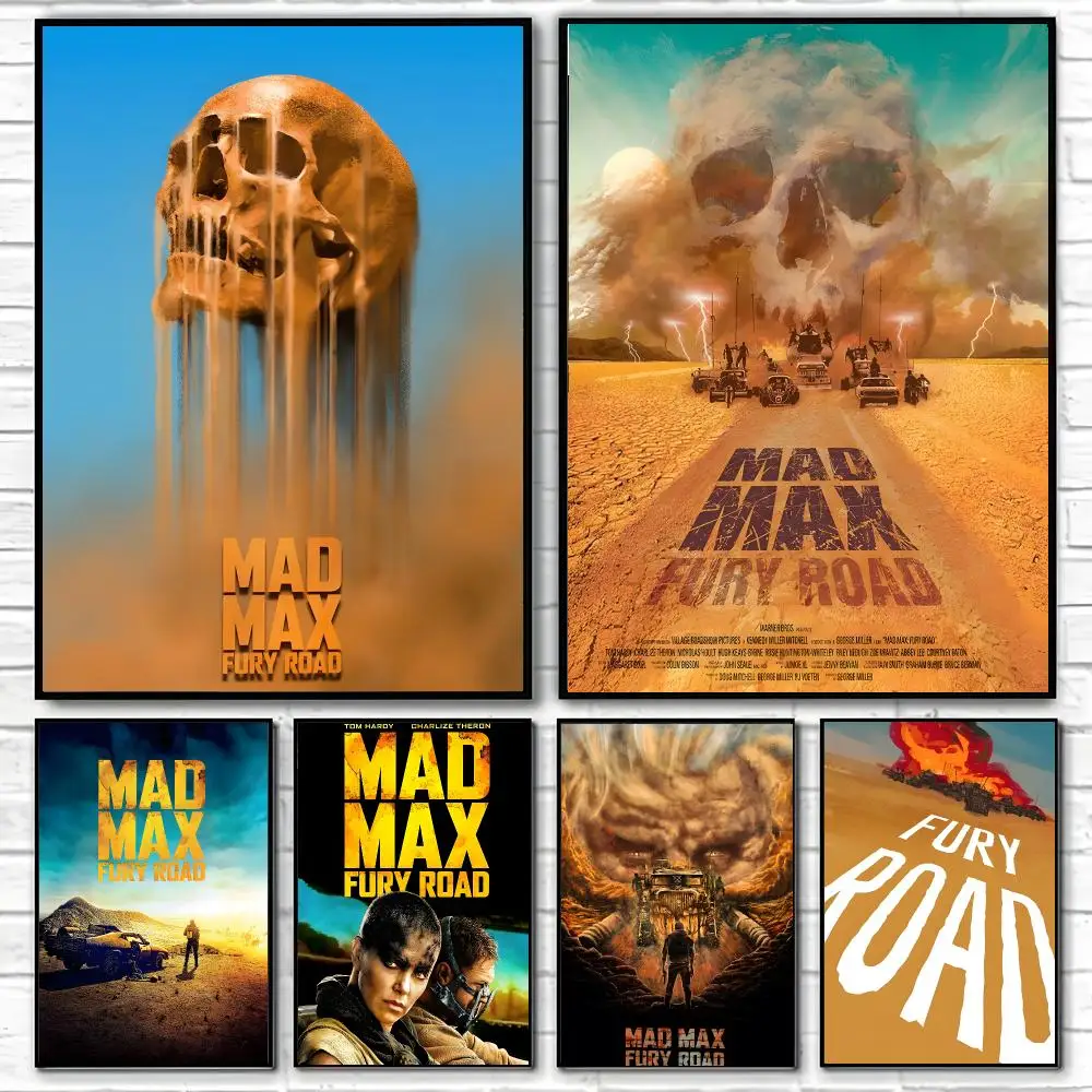 Movie Mad Max: Fury Road Poster Poster High Quality Wall Art for Home Office Bedroom Living Room Perfect
