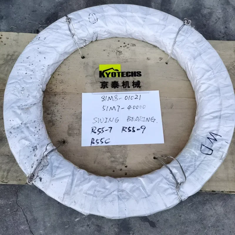 R55-7 R55-9 R55C Bearing Construction Machinery Parts Excavator 81M8-01021 51M7-40000 Swing