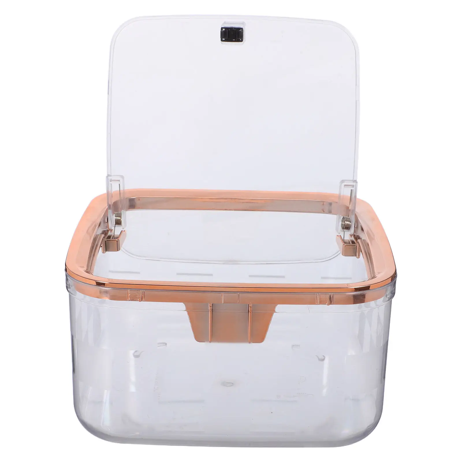 

Маленькая настольная мусорная корзина с прозрачной крышкой, современный сетчатый узор, компактная, экономит место, мини-урна для офиса, спальни, рабочего места