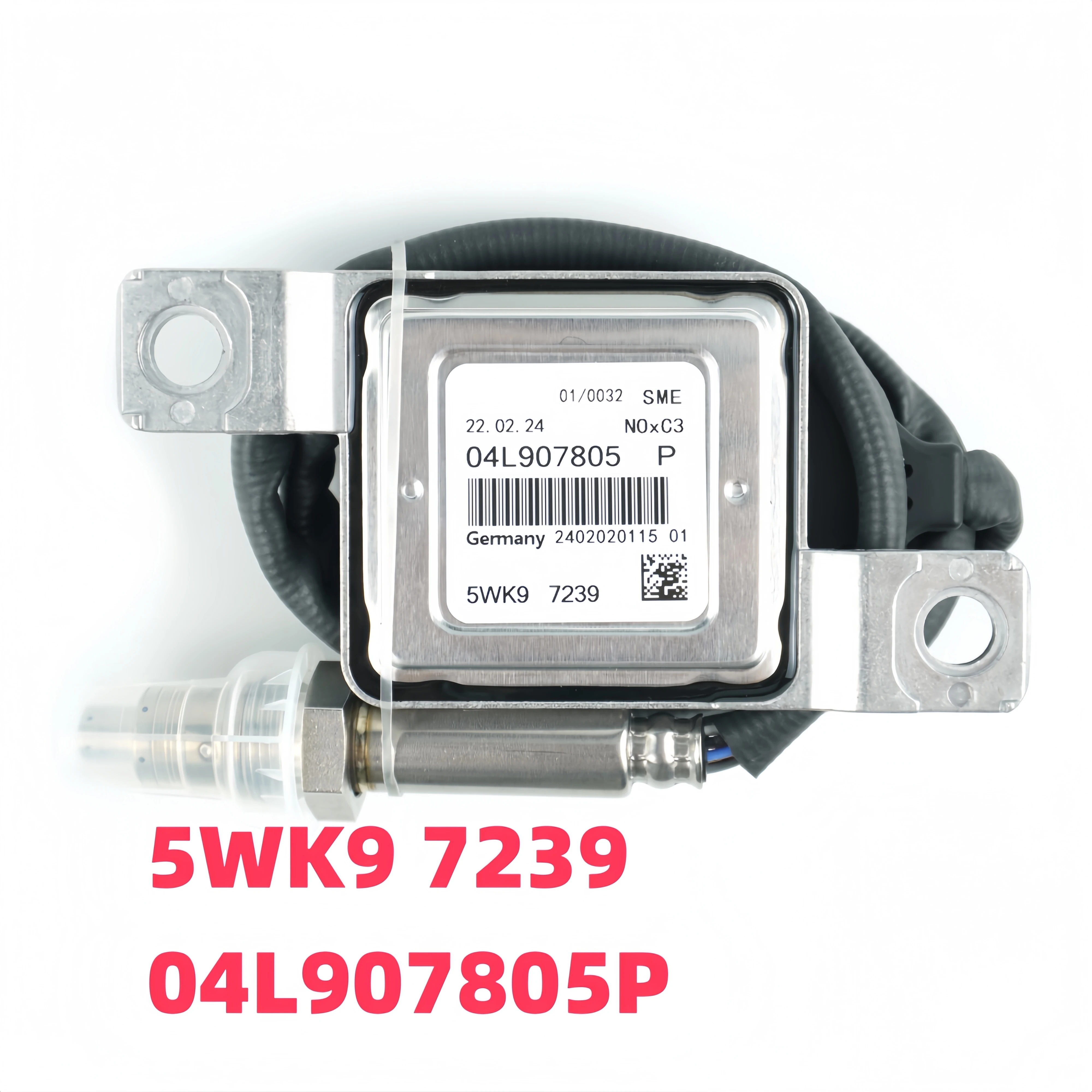

04L907805P 5WK97239 Оригинальный новый датчик оксида азота Nox Sensor для VW Tiguan Caddy 2.0TDI AUDI A3 Sportback A4 Avant A5 A6 A7