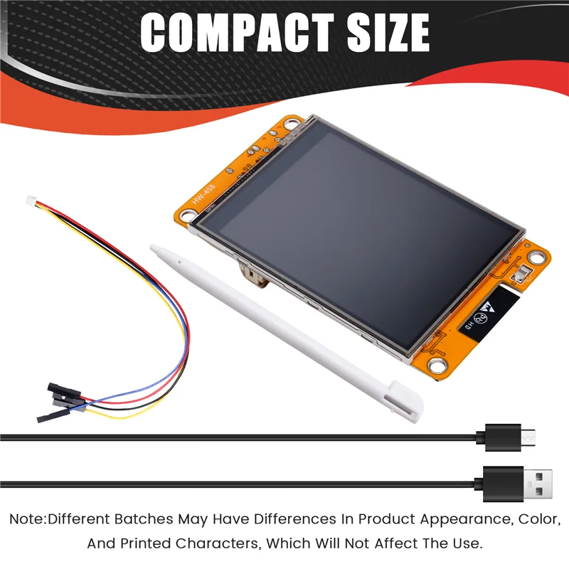 

Плата разработки Durable-ESP32 Wi-Fi Bluetooth 2,8-дюймовый интеллектуальный дисплей TFT-модуль с сенсорным экраном, двухъядерный процессор, до 2484 МГц, ESP3