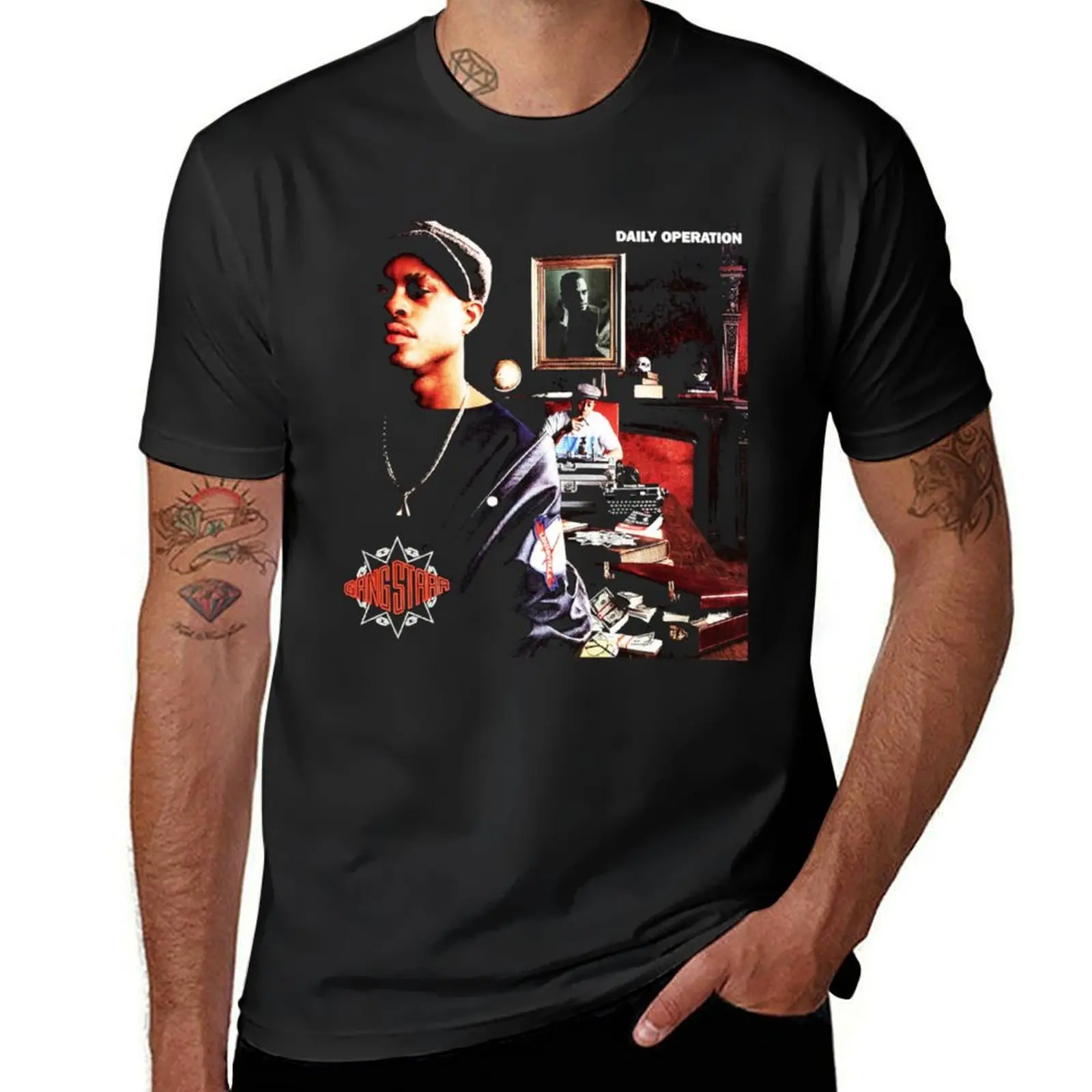 

Gangstarr T-Shirt customs design your own hippie clothes Aesthetic clothing men t shirts