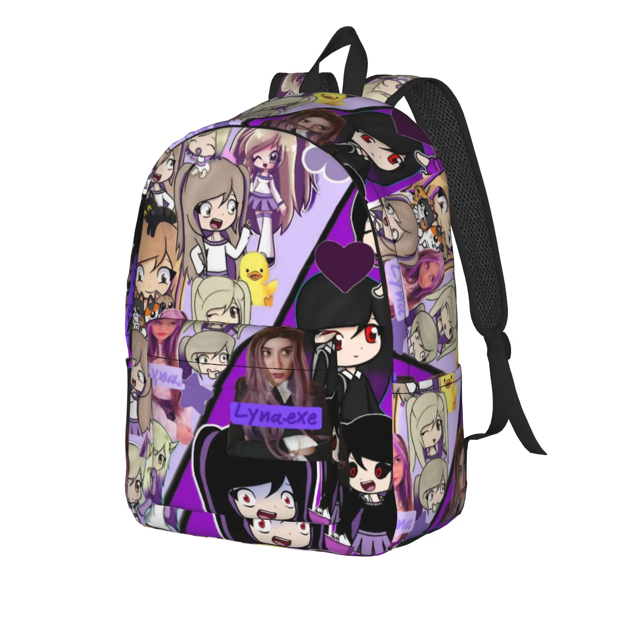 Lyna Vallejos Gamer Classical Backpack Durable High School Work  Daypack for Men Women Laptop Computer Shoulder Bag