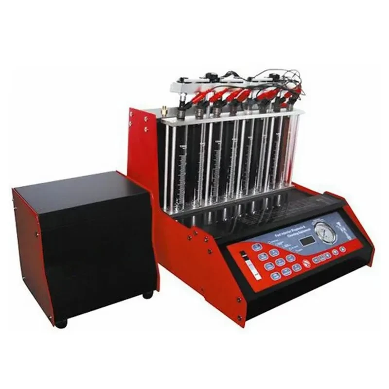 BEACON Machine BC-8H 8 Cylinders Gdi Petrol Calibration test Equipment Injector Tester and Ultrasonic Cleaner