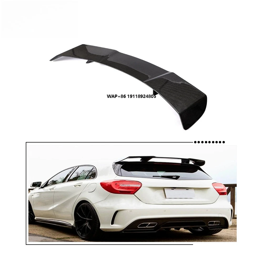 

Carbon Fiber W176 Rear Trunk Spoiler Wing for Benz W176/Sport/A45 AMG A260 Sport Bumper 13-17