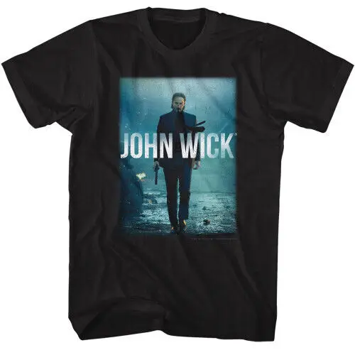 John Wick DVD Cover Art Black T-Shirt