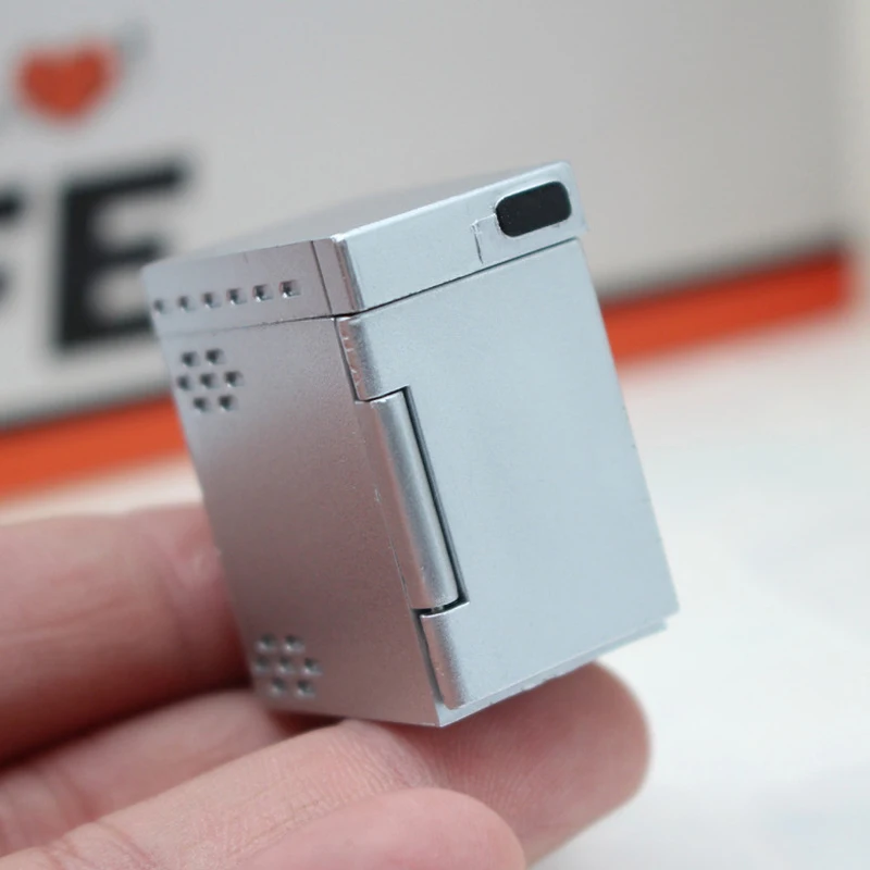 1/12 Poppenhuis Koelkast Met Drankfles Poppenhuis Miniatuur Keuken Decor Poppen Huis Scene Accessoires