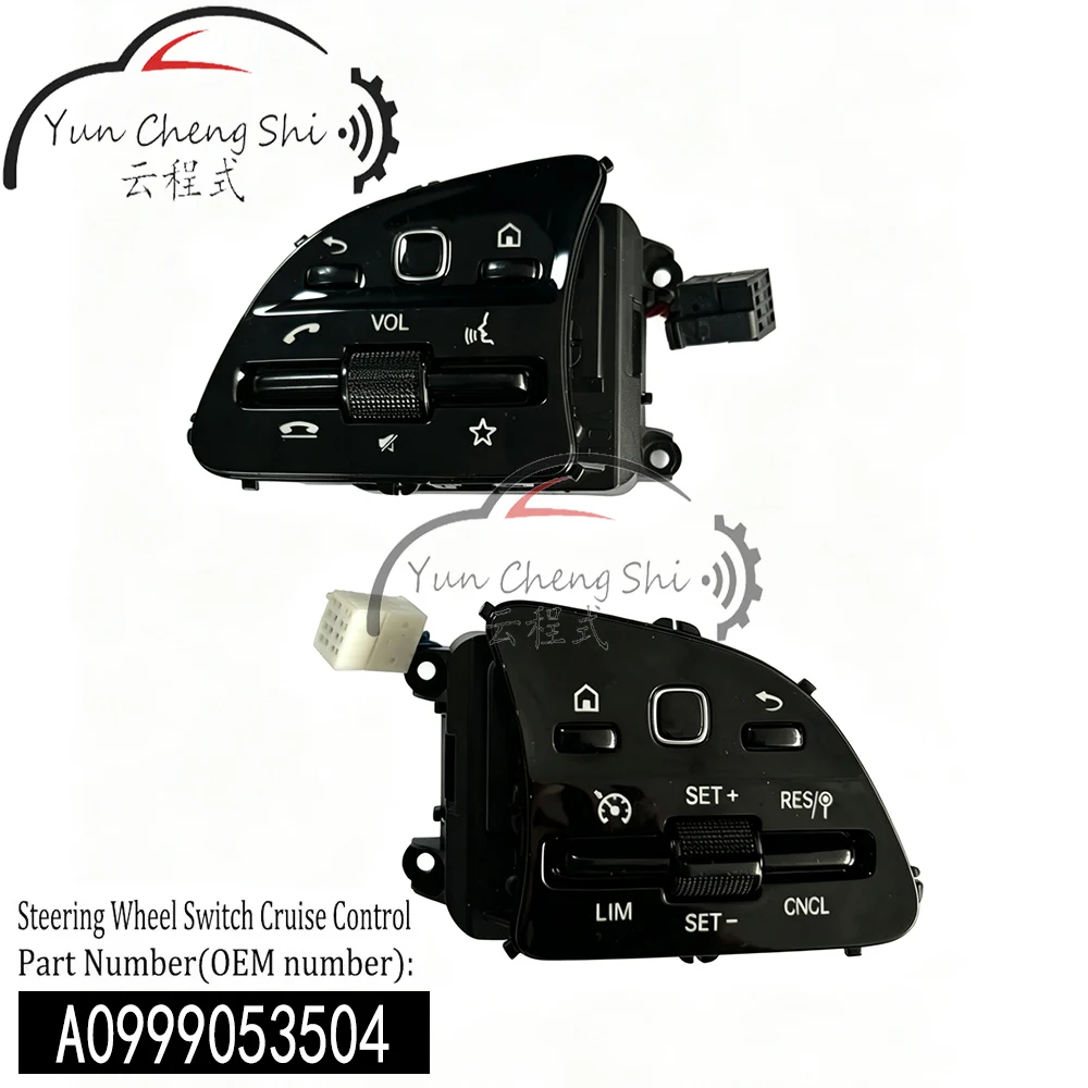 A0999053504 Multifunctional High Configuration Steering Wheel Switch for Mercedes Benz A W177 (right-hand drive)
