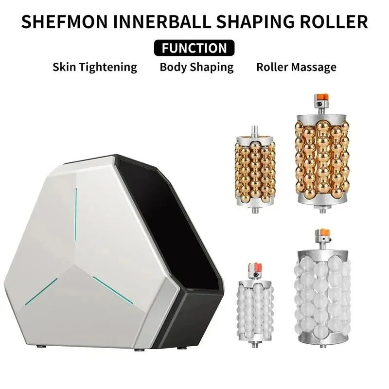 2024Newest Professional 360 Degree Rolling Cellulite Massage 9D Vacuum Inner Ball Roller Massage Machine For Lymphatic Drainage