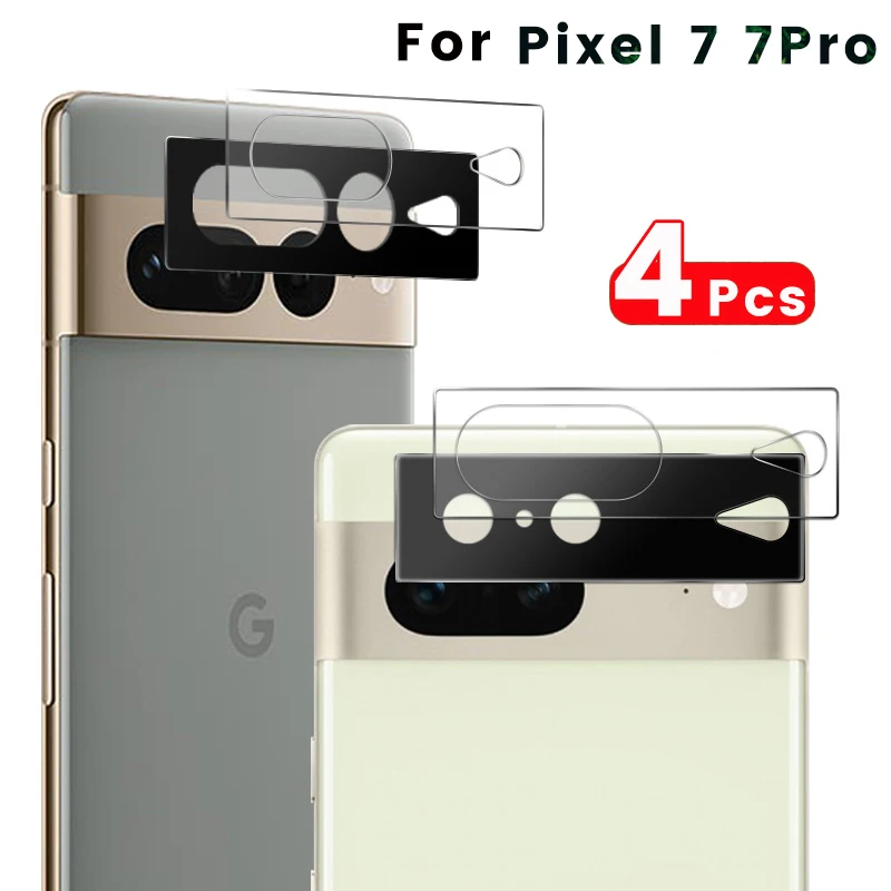 4 шт., Защитное стекло для объектива Google Pixel 7 Pro