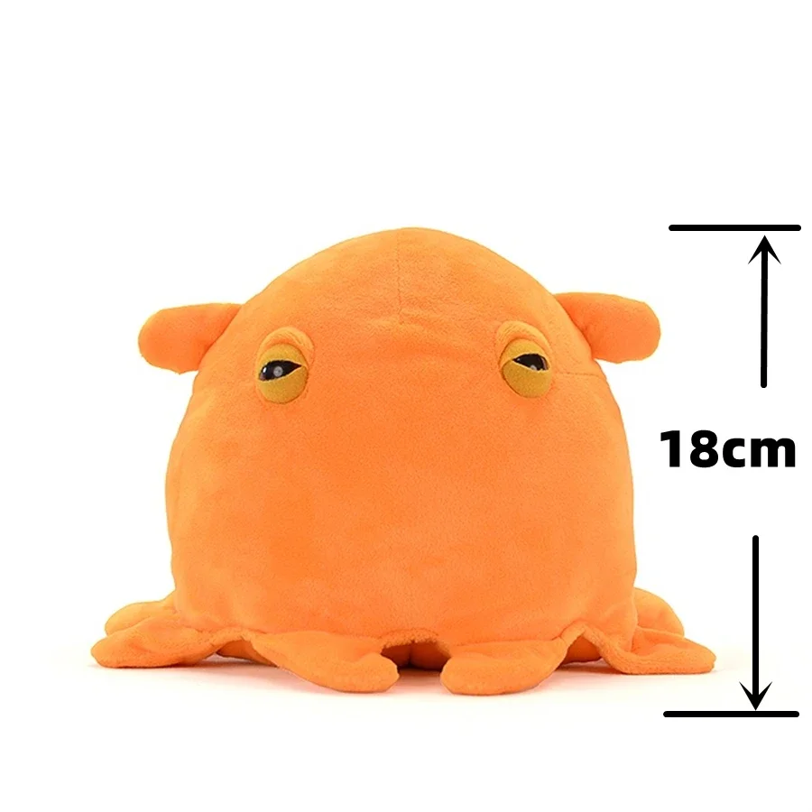 Dumbo Octopus High Fidelity Anime Schattige Plushie Flapjack Octopus Knuffels Levensechte Dieren Simulatie Gevulde Pop Kawai Speelgoed