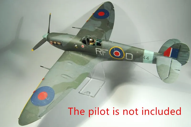 

Масштаб 1:33, британский Supermarine Spitfire MK времен Второй мировой войны. Vb Набор бумажных моделей ручной работы Пазлы Игрушка ручной работы DIY