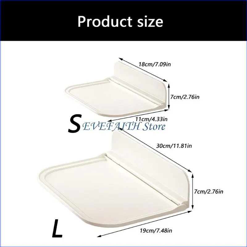 124B Erweiterbare mit Telefonsteckplatz, wasserdichte selbstklebende Wandhalterung für Zuhause