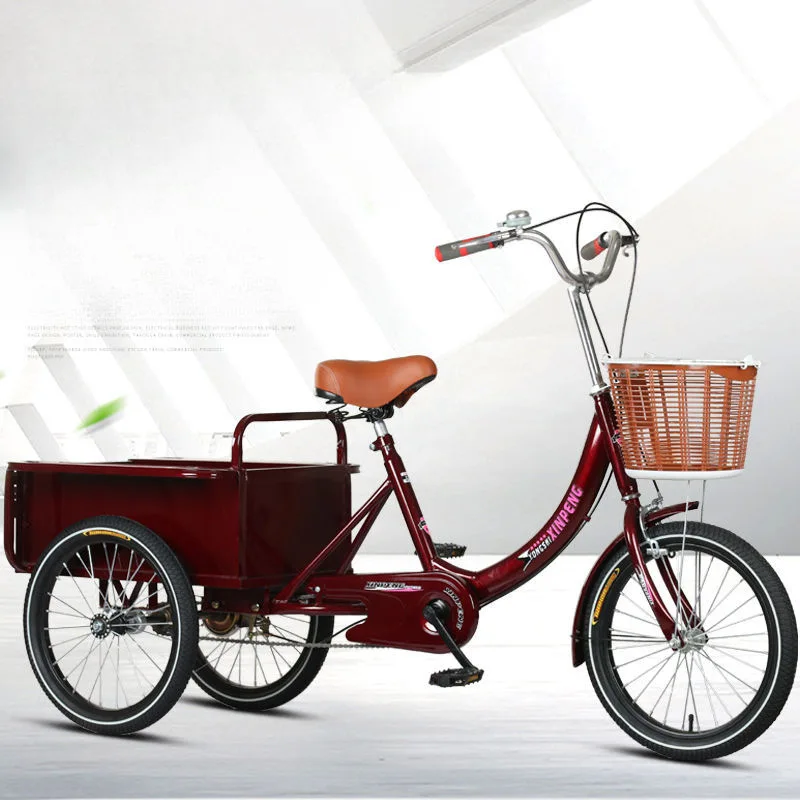

Elderly tricycle, elderly pedal, human tricycle, adult leisure shopping cart, bicycle, manned truck
