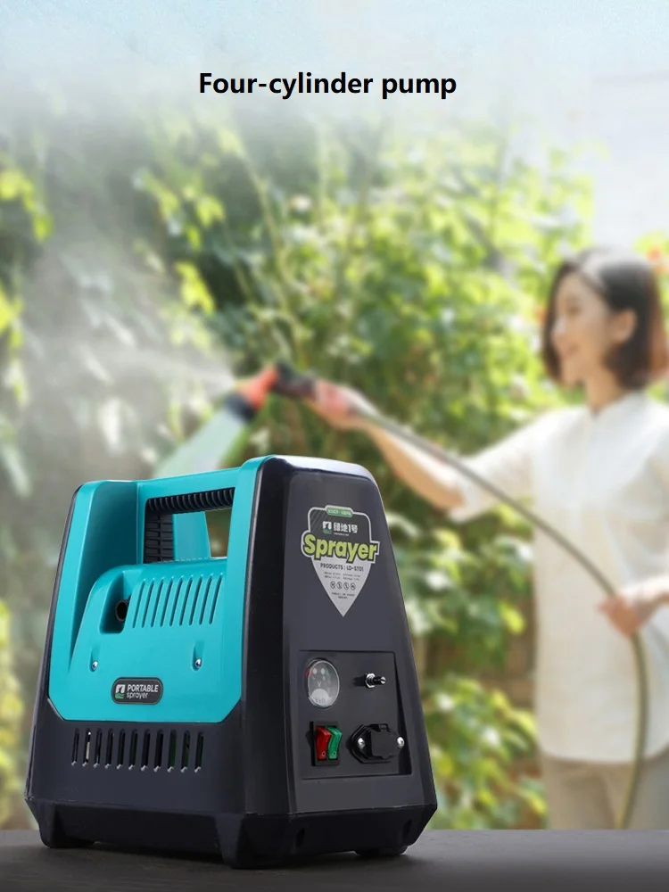 New Rechargeable Water Pump Portable Electric Sprayer Watering Machine Agricultural Rural Irrigation Smart Dual-core Motor