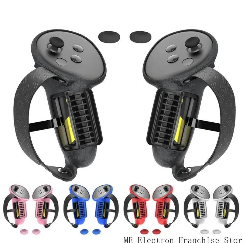 Manga silicone protetora T5ea para Quest3s Resistência a arranhões estendidos