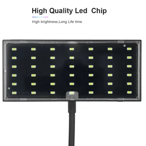 Led aquário luz tanque de peixes alto brilho lâmpada algas paisagismo água grama clipe lâmpada adequada para tanques de peixes abaixo de 60cm 6 principais vendas abajur de algas - №3
