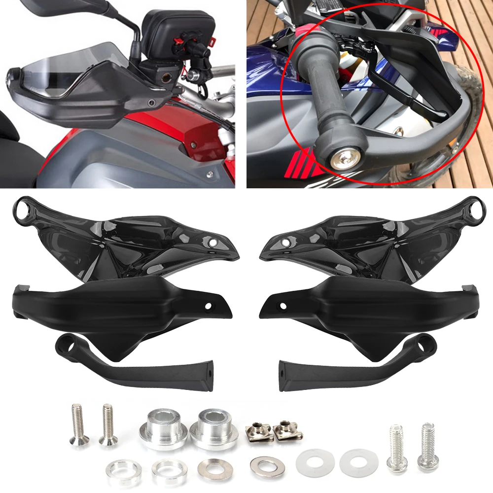 For BMW R1200GS R1250GS Adventure F800GS S1000XR 2013-2019 Hand Guard Protector Windshield Motorcycle Handguard Shield R1250GS