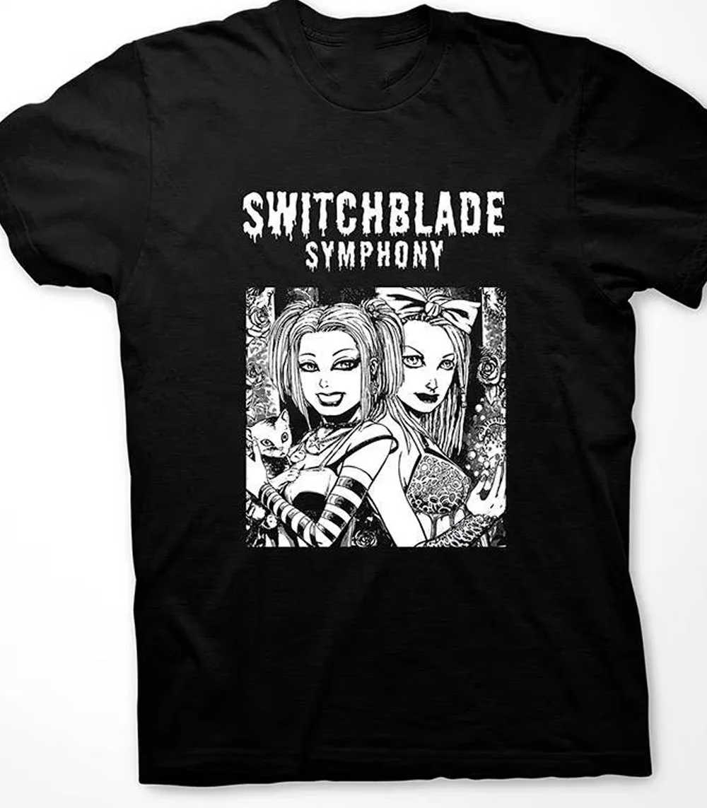 NEW Switchblade Symphony band artwork T-shirt Cotton Unisex All sizes 1F733