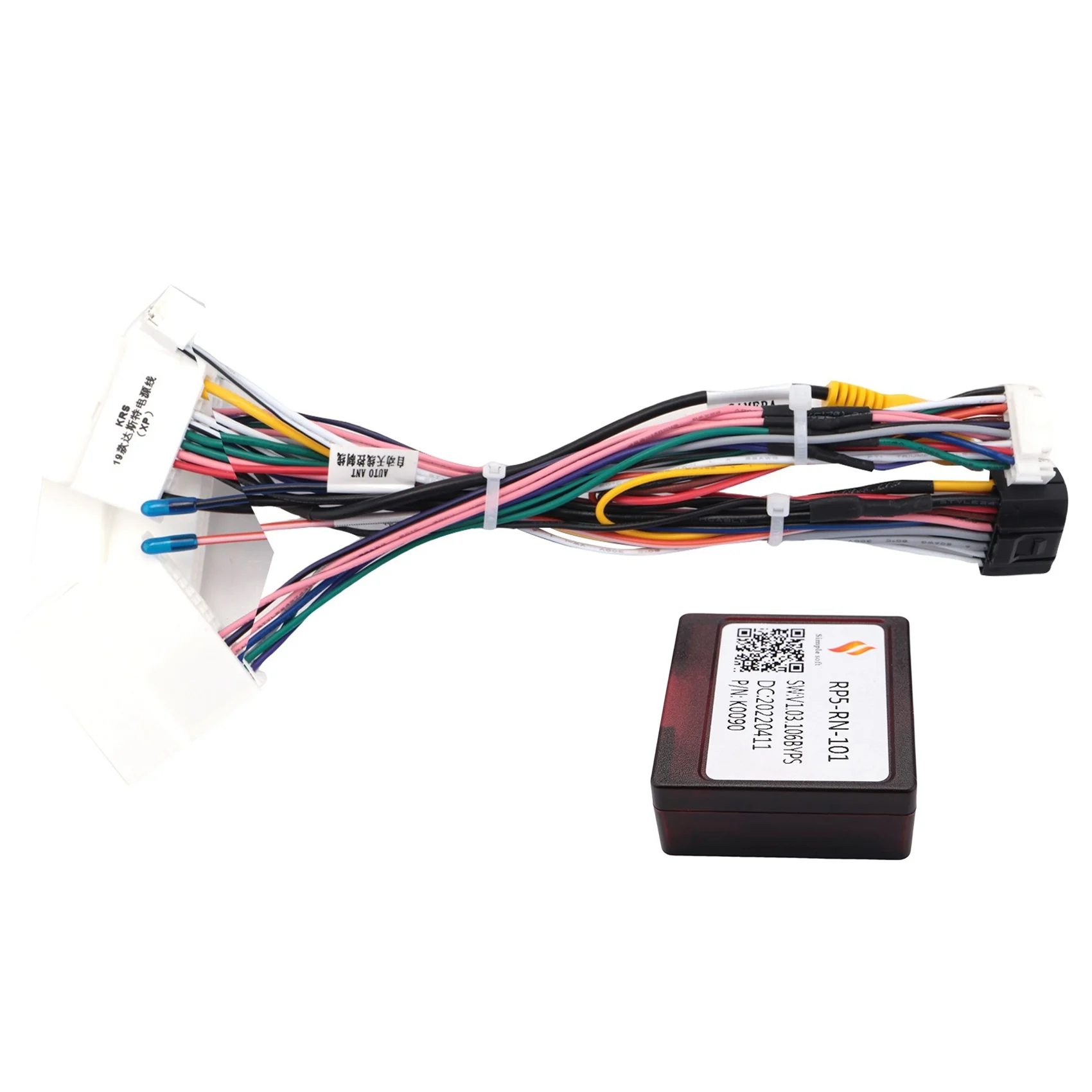 

Car Android Stereo 16PIN Power Wiring Harness Cable Adapter With Canbus Box For Renault Dacia Duster /Arkana /XM3