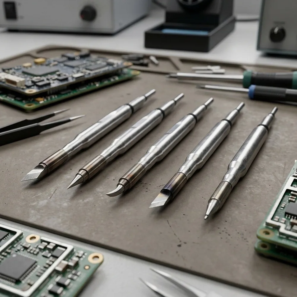 For C210 Soldering Tips Set with Five Different Tip Profiles Designed Specifically for For C210 Soldering Iron