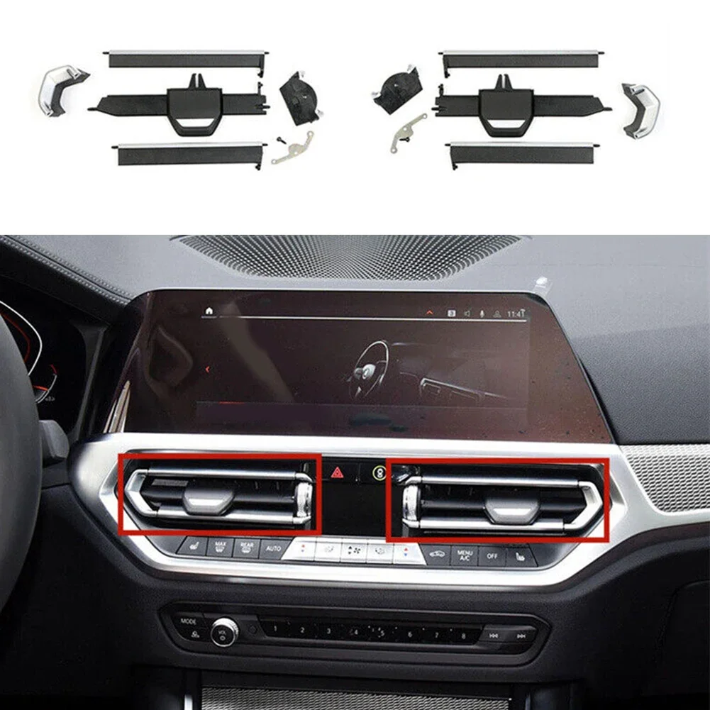 

Front Left Right AC Air Vent Grill Tab Clip Trim For BMW 1 2 3 4 Series F40 F44 G20 G21 G28 Auto Air Conditioning Interior Parts