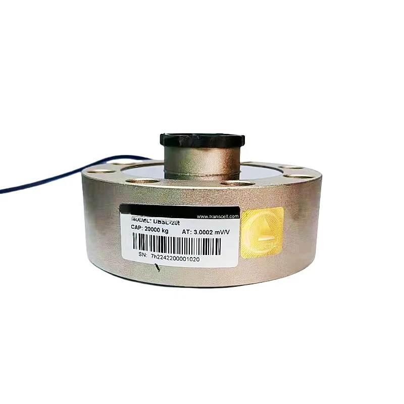 Transcell Pancake Type DBSL-1t/2t/3t/5t/10t/15t/20t خلية تحميل مستشعر التوتر عالية الدقة