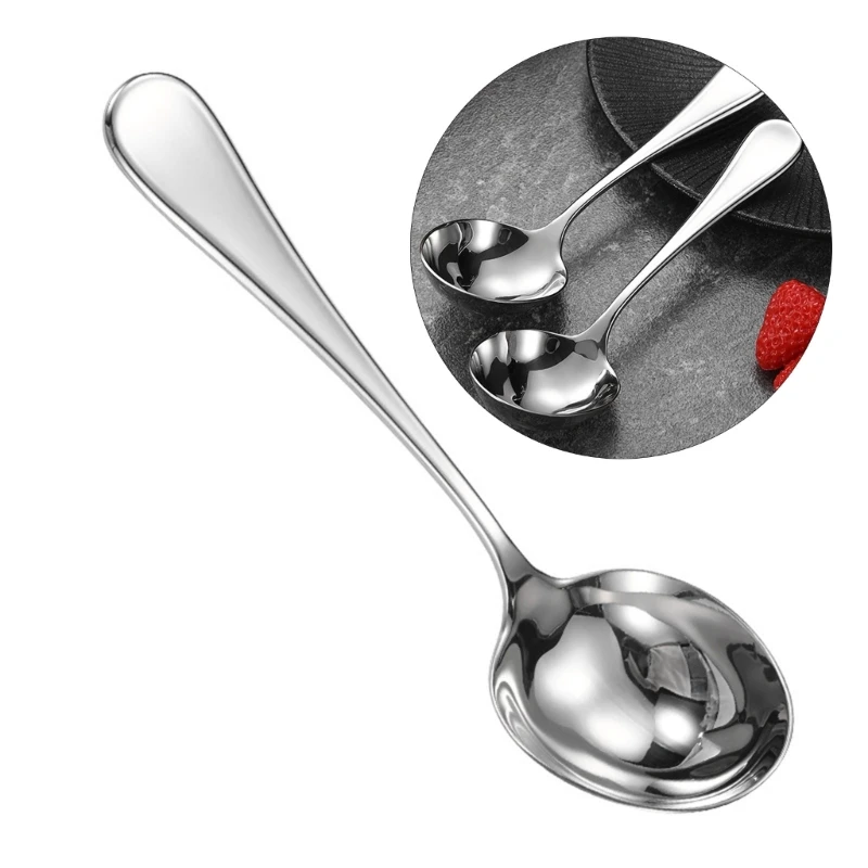 Multifuntional Kitchen Soup Spoon Serving Spoon Easy to Maintain Soup Ladles Cooking Spoon Easy to Use for Professional Use