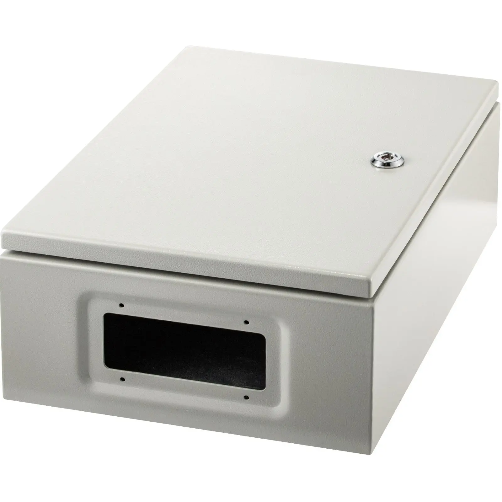 Carbon Steel Electrical Box, 16X12X6 Inches, Hinged Cover, IP66 Waterproof & Dust Resistant, Suitable for Outdoor Use, Includes view 4